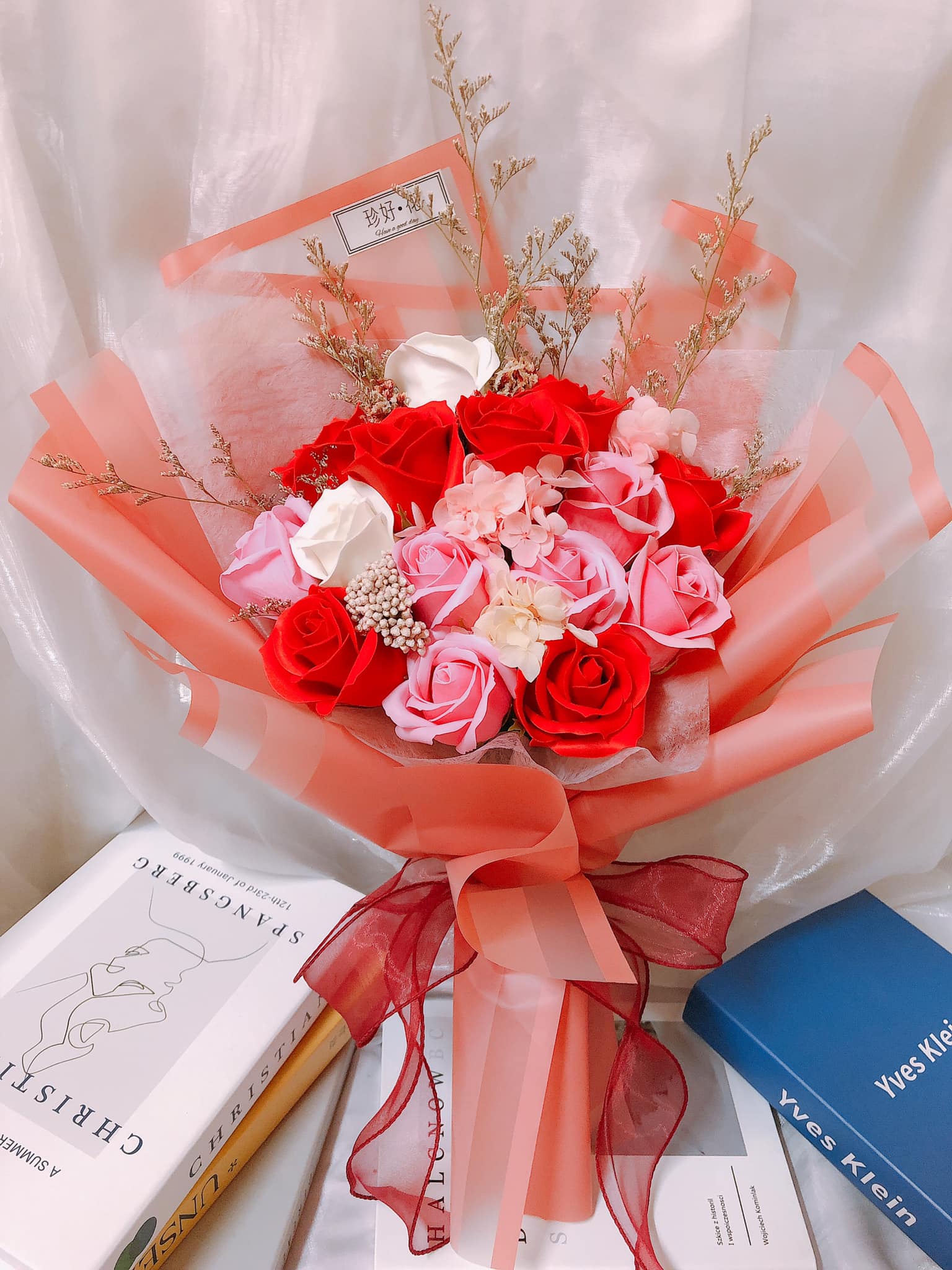 台南永生花/乾燥花束12